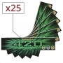 Feuille a rouler 420 Slim x 25