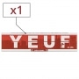 Papier  rouler Yeuf Slim Original x 1