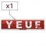 Papier  rouler Yeuf Slim Original et Tips x 1