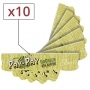 Papier � rouler Pay-Pay Slim non raffin� vert x10
