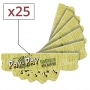 Papier � rouler Pay-Pay Slim non raffin� vert x25