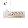 Papier  rouler Kush Regular Chanvre Bio Non Blanchi x 1