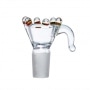 Photo de Douille Bang en Verre Couronne Rasta