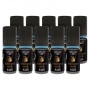 Lot de 10 E liquides SilverCig Tabac Brun 6 mg