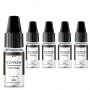 Lot de 5 E liquides Roykin Optimal L'Intense 0 mg