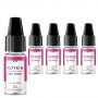 Lot de 5 E liquides Roykin Red Fresh 0 mg