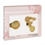 Coffret Diffuseur Voiture Maison Berger Ophelia Gold et Porte cl�s