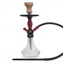 Chicha en verre Aura 43 cm Rouge