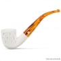 Pipe Ecume de Mer Art et Volutes courb�e Anatolie