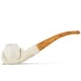 Pipe Ecume de Mer Griffes de Dragon Cintr�e
