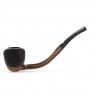 Pipe Falcon Genoa Sable Courbe Marron