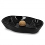 Cendrier pipe Double Noir Brillant