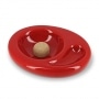 Cendrier 1 pipe Cramique Chacom Rouge