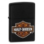 Zippo Harley Davidson Logo Noir