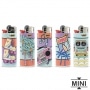 Photo #2 de 5 Briquets Bic mini � pierre Summer Pastel