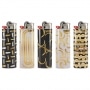 Photo #3 de 50 Briquets Bic Maxi  pierre Golden Brush