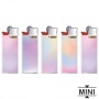 Photo #3 de 50 Briquets Bic mini  pierre Boreal Pastel