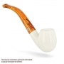 Photo #2 de Pipe Ecume de Mer Art et Volutes Lisse Courbe Egg