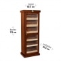 Photo #3 de Armoire  Cigare Angelo Marron