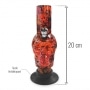 Photo #2 de Bang Acrylique Street Art Skull Orange