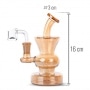 Photo #2 de Bang en Verre Amsterdam Gold 16 cm
