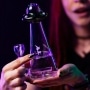 Photo #9 de Bang en Verre Hemper OVNI Vortex Vert