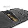 Photo #3 de Blague  tabac lgante en cuir souple noir