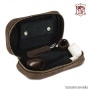 Photo #2 de Blague  Tabac pour Pipe avec Rangement Cuir Marron