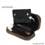 Photo #4 de Blague  Tabac pour Pipe avec Rangement Cuir Marron