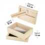 Photo #9 de Boite de rangement Rolling Supreme bois et accessoires taille XL