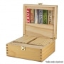 Photo #7 de Boite de rangement Rolling Supreme bois et accessoires taille XL