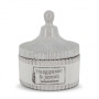 Photo #3 de Bougie anti tabac en pot frangipanier et jasmin