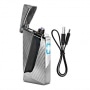 Photo #2 de Briquet Double Arc lectrique Lumina Argent