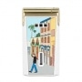 Photo #2 de Briquet Elie Bleu J15 Casa Cubana Blanc Or