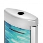 Photo #4 de Briquet S.T. Dupont MiniJet G�ode bleu et chrome