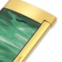 Photo #3 de Briquet S.T. Dupont Slim 7 G�ode vert et dor�