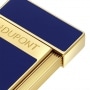 Photo #3 de Briquet S.T. Dupont Slimmy Bleu et Dor�