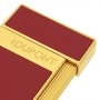 Photo #4 de Briquet S.T. Dupont Slimmy Bordeaux et Dor