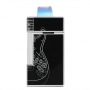 Photo #2 de Briquet S.T. Dupont Slimmy Fender Noir et Chrome