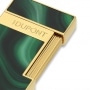 Photo #3 de Briquet S.T. Dupont Slimmy G�ode vert et or