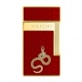 Photo #3 de Briquet S.T. Dupont Slimmy Snake Rouge