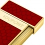 Photo #4 de Briquet S.T. Dupont Slimmy Snake Rouge