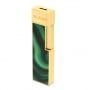 Photo #4 de Briquet S.T. Dupont Twiggy G�ode vert et dor�