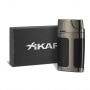 Photo #4 de Briquet Tempte Xikar Element Double Flamme Noir et Gun