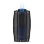 Photo #2 de Briquet Tempte Turismo Double Flamme Bleu Mat