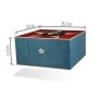 Photo #4 de Cave  cigares Elie Bleu Ch Etoile 75 cigares