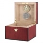 Photo #3 de Cave  cigares Elie Bleu Ch Rouge 25 cigares