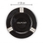 Photo #2 de Cendrier Cigare S.T. Dupont Rond XL Noir et Chrome