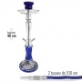 Photo #2 de Chicha en verre Tribal bleue