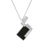 Photo #2 de Collier Briquet S.T. Dupont Chrome et Noir